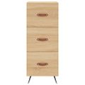 vidaXL Komoda dub sonoma 34,5x34x90 cm spracované drevo