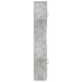 vidaXL Kúpeľňový kabinet s otvorenou poličkou UTRECHT Betónovo sivá