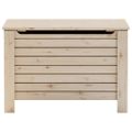 vidaXL Úložný box s vekom RANA 100x49x54 cm borovicový masív