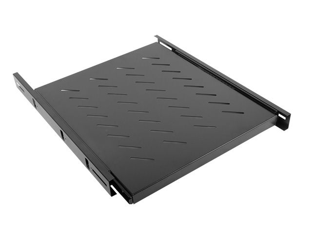 LANBERG 19'' POSUVNÁ POLICA 1U/463X550MM MAX. NOSNOSŤ DO 60 KG ČIERNA