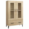 vidaXL Vysoká skrinka dub sonoma 70x31x115 cm spracované drevo