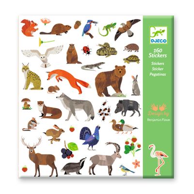 Samolepky Fauna 160 ks