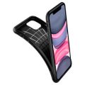 Puzdro Spigen Liquid Air pre iPhone 11 matne čierna