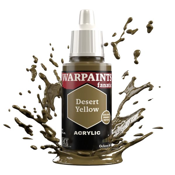 Army Painter: Warpaints Fanatic - Desert Yellow
