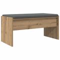 vidaXL Predsieňová lavica Remeselný dub 83 x 38 x 40 cm