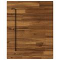 vidaXL Obdĺžnikový stôl 90 x 50 x 3,5 cm Obdĺžnikový Prírodná