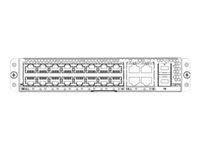 Přepínač - 16 x 1000Base-T + 4 x 2.5GBase-T + 3 x Gigabit SFP / 10 Gigabit SFP+ - zásuvný modul - UPOE
