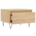 vidaXL Konferenčné stolíky 2 ks dub sonoma 50x46x35cm kompozitné drevo