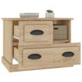 vidaXL Nočný stolík dub sonoma 60x39x45 cm