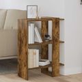 vidaXL Regál na knihy 2 úrovní 52 x 25 x 71,5 cm Kompozitné drevo