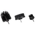 Sada kartáčov na vrtačku na čistenie auta CAR DETAILING DRILL BRUSH 3 HARD, 3ks SIXTOL