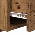 vidaXL Nočný stolík 2 ks Staré drevo 50 x 32,5 x 80cm Kompozitné drevo
