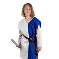 Tabard pre deti, modro-biely