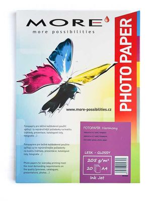 Armor fotopapier Harmony 205g, A4 glossy, 20 ks