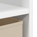 vidaXL Nočný stolík 2 ks Biela 25,5 x 22 x 49,5 cm Kompozitné drevo