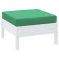 vidaXL Podložka na paletový nábytok zelená 60x60x9,5 cm oxfordská látka