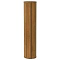 vidaXL Koberec obdĺžnikový hnedý 80x500 cm bambus