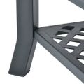 vidaXL Konferenčný stolík, zelený 90x60x46 cm, plast