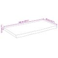 vidaXL Stolová doska 100x40x2,5 cm živý okraj masívny mangovník