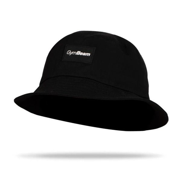 Klobúk Bucket Hat Black - GymBeam, veľkosť S/M, veľkosť oblečenia S/M