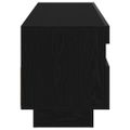 vidaXL TV skrinka 100 x 35 x 40 cm Čierny dub Kompozitné drevo