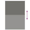 vidaXL Roleta Zatemnenie sivá 90x175 cm Šírka látky 85,7cm Polyester