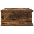 vidaXL Nočný stolík 2 ks Dymová dub 40 x 31 x 15 cm Kompozitné drevo