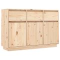 vidaXL Komoda 111x36x75 cm borovicový masív
