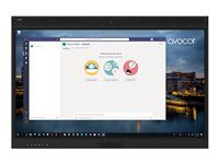55" Trieda uhlopriečky W Series displej LCD s LED podsvietením - interaktívny - s dotykovou obrazovkou (multi touch) / kamerou - 4K UHD (2160p) 3840 x 2160 - priame LED podsvietenie - kompatibilný s TAA