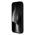 Saténové elegantné matné puzdro pre Samsung Galaxy S23 Plus čierna