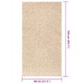 vidaXL Koberec ZIZUR 80x150 cm, jutový vzhľad, interiér a exteriér