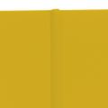vidaXL Nástenné panely 12 ks žlté 90x15 cm zamat 1,62 m²