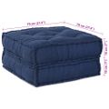 vidaXL Modulová pohovka Látka Indigo 70 x 70 x 36 cm