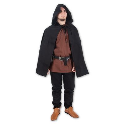 Plášť Hobit čierny