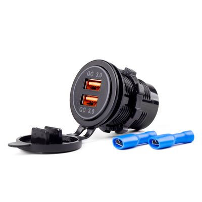 Nabíjačka 2xUSB 12/24V MOD-05 AMiO-02855