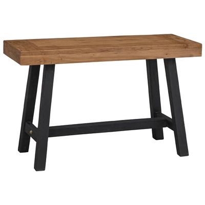 vidaXL Lavica 110 cm masívne tíkové drevo