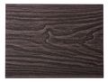 Terasová doska G21 2,5 x 14,8 x 400 cm, Dark Wood, WPC