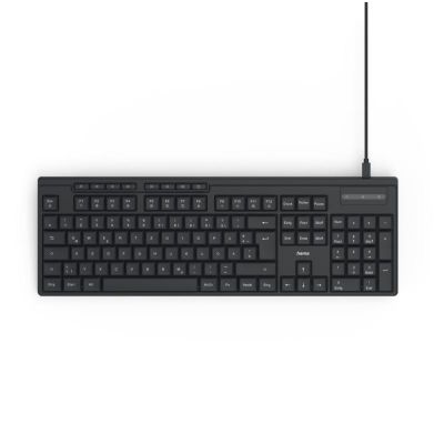 HAMA CK-200, Káblová klávesnica, USB-C, SK/CZ