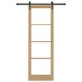 vidaXL Posuvné dvere ORKDAL Prírodná 78 x 232 cm