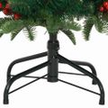 vidaXL Umelý vianočný stromček Zelená 150 cm PVC, kov a plast