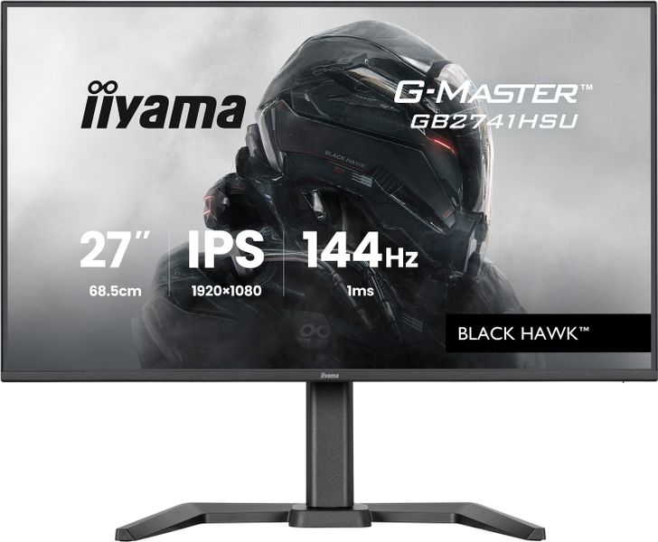 iiyama G-Master/GB2741HSU-B1/27''/IPS/FHD/144Hz/1ms/Čierna/3R