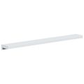 vidaXL Parapetné dosky Biela 100 x 15 x 4,5 cm PVC