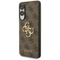 Puzdro Guess pre Samsung Galaxy S25 Edge GUESS HC 4G PU veľké logo hnedá