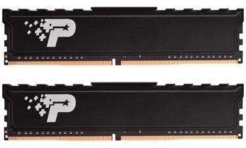 Patriot/DDR4/32GB/2666MHz/CL19/2x16GB/Black Operacní pamet, DDR4, 32GB (2x 16GB kit), 2666MHz, CL19, 1,2V, s chladicem