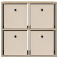 vidaXL Servírovacia skriňa Sonoma dub 59,5 x 27 x 57 cm