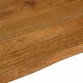 vidaXL Stolová doska 100x80x3,8 cm živý okraj masívne mango
