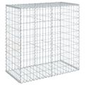 vidaXL Gabiónový kôš s krytom 100x50x100 cm pozinkované železo
