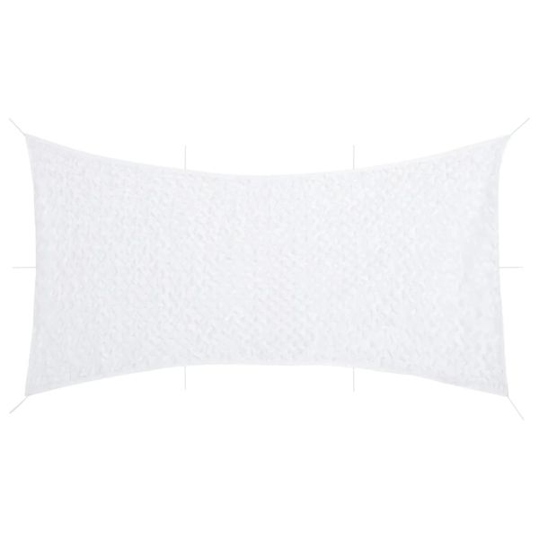 vidaXL Maskovacia sieť s úložnou taškou 600x414 cm biela