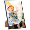 vidaXL Fotorámiky na stenu alebo stôl 3 ks čierne 70x90 cm MDF