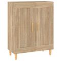 vidaXL Komoda farba dubu sonoma 69,5x34x90 cm spracované drevo